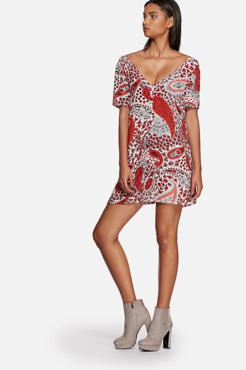 Paisley floral dress
