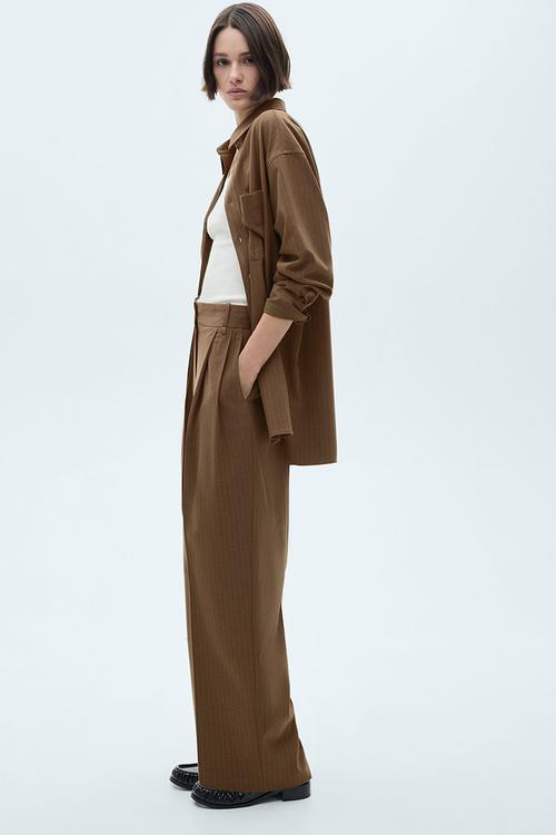 Trousers Stripe - Dark Green