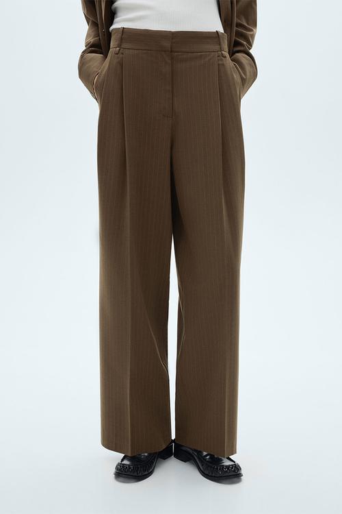 Trousers Stripe - Dark Green