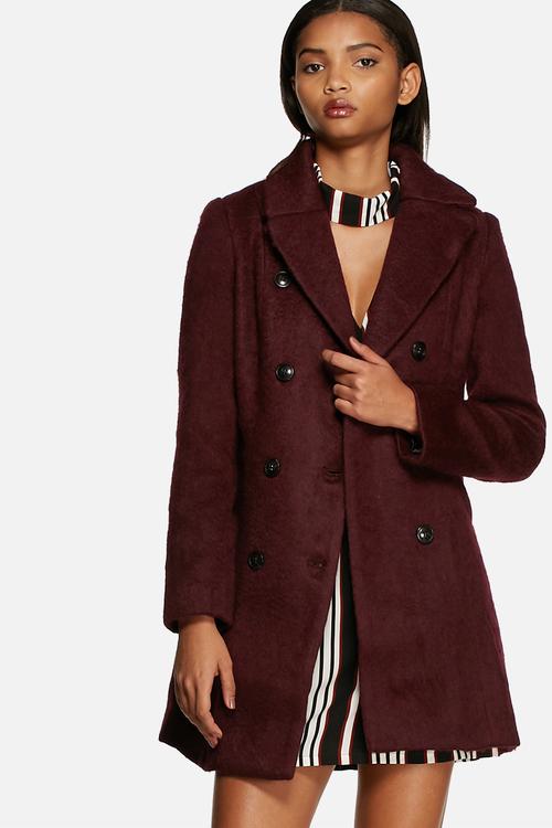 Double breasted coat