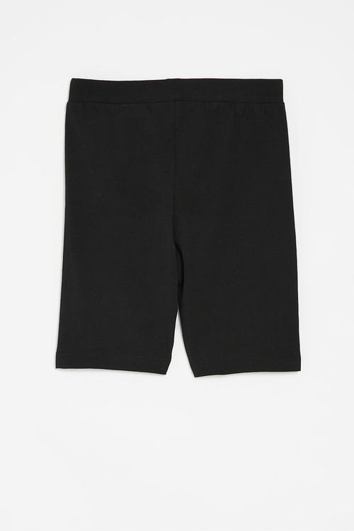 Biker shorts - black