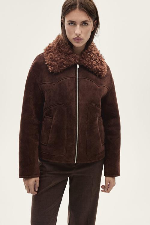Jacket bombai - brown