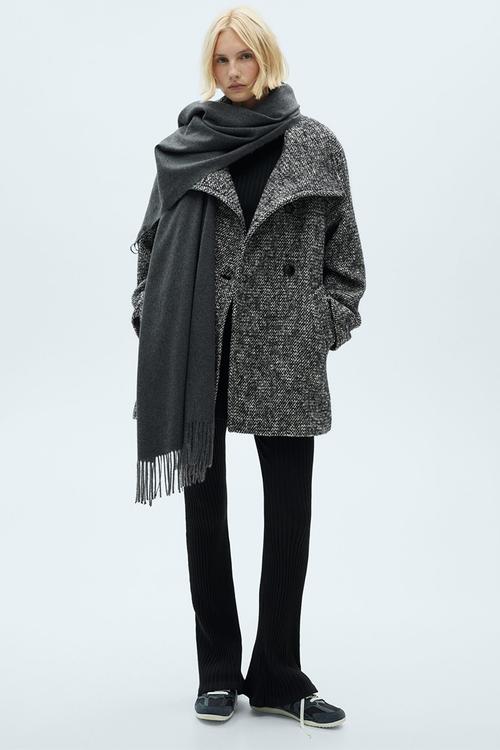 Coat maia - black