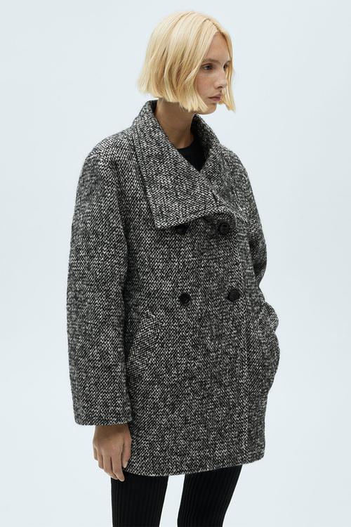 Coat maia - black