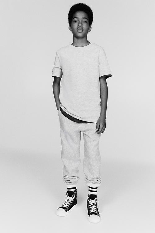 Cotton sweatshirt joggers - grey