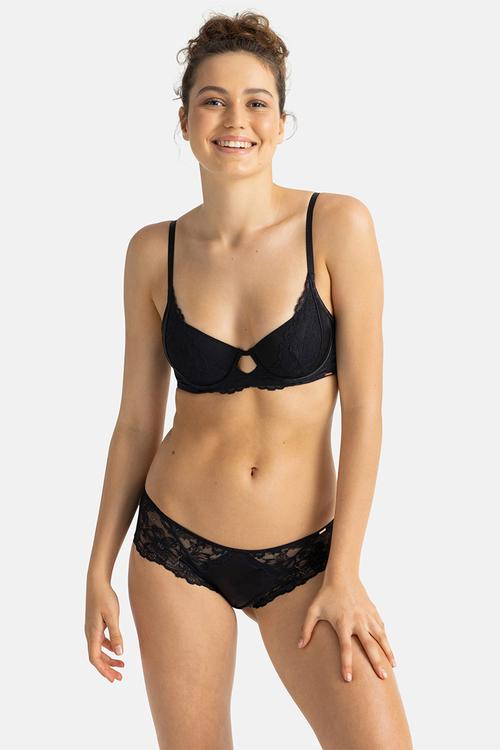Akira demi bra - black