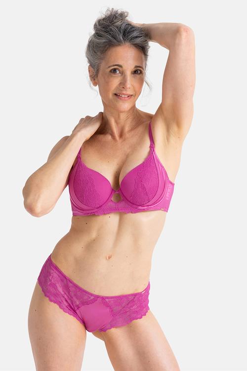 Akira demi bra - pink