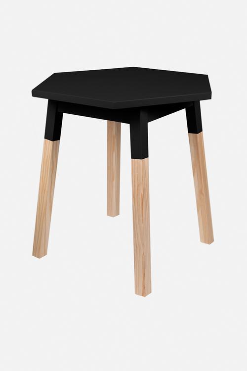 Hexagon side table