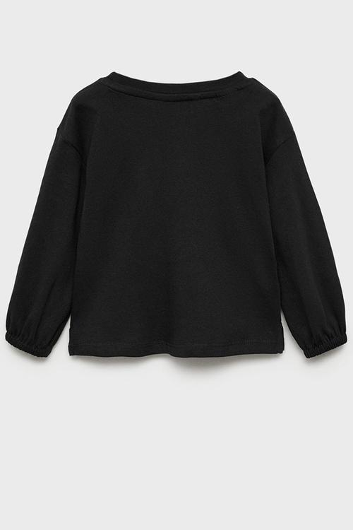 T-shirt heart - black