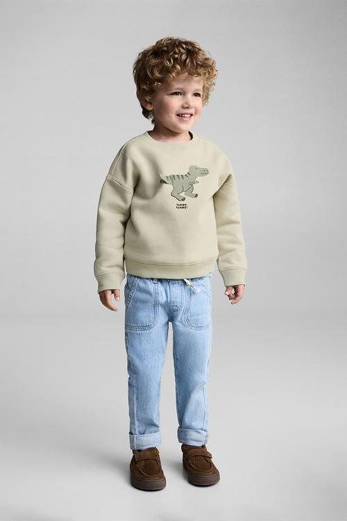 Sweatshirt thump - light pastel green