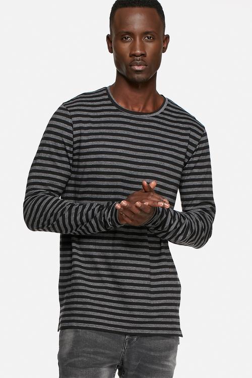 Stripe long sleeve tee