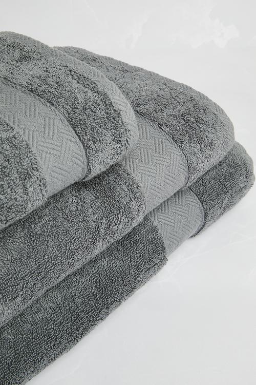Indulgence Towel - Charcoal Cloud