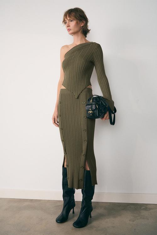 Sally Skirt - khaki