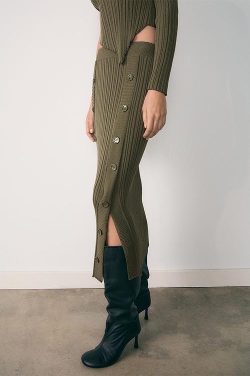 Sally Skirt - khaki