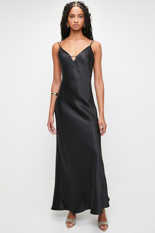 Slip Dress - Black