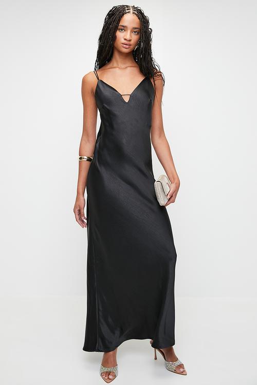Slip Dress - Black