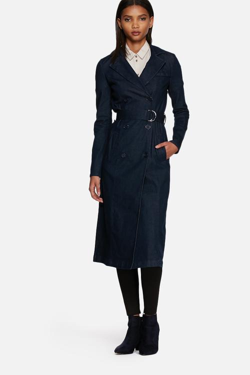Becca denim trenchcoat