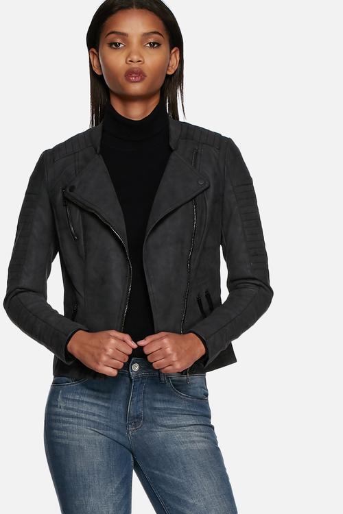Ava PU biker jacket 