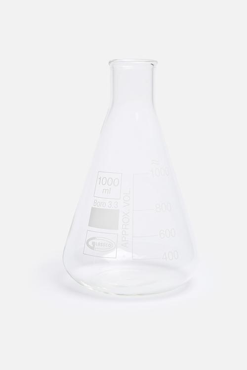 Narrow neck erlenmeyer flask 