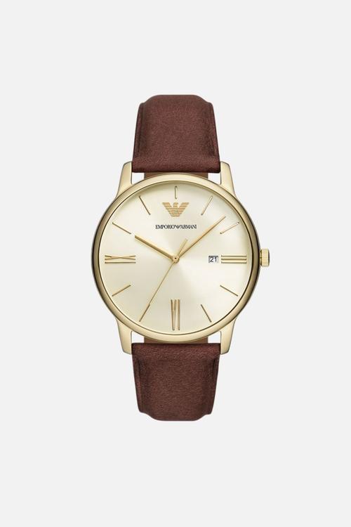 Emporio armani watch - brown