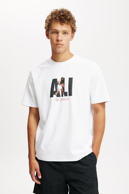 Ali loose fit T-shirt - lcn ali white/ali - the greatest