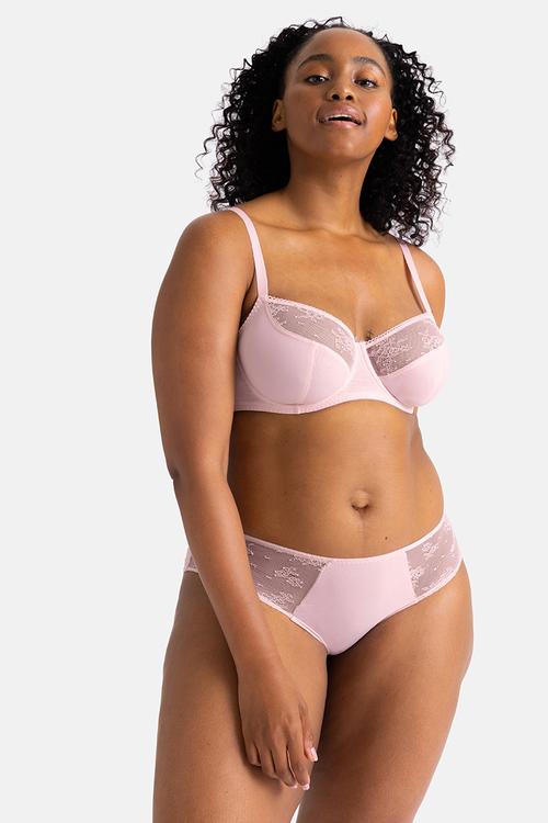 Talia wired bra - pink