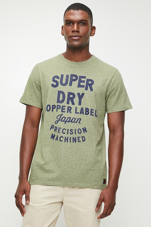 Copper label workwear T-shirt - Hushed Olive Grit