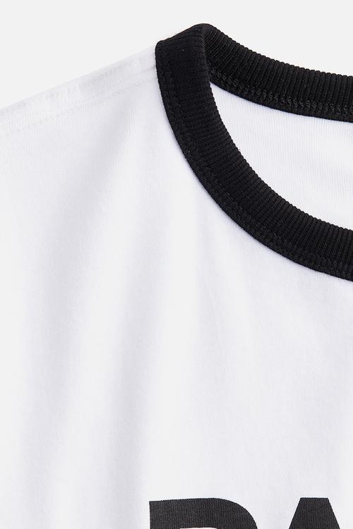Fitted T-shirt - white paris atelier