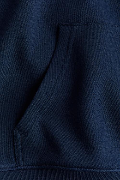 Hoodie - navy blue