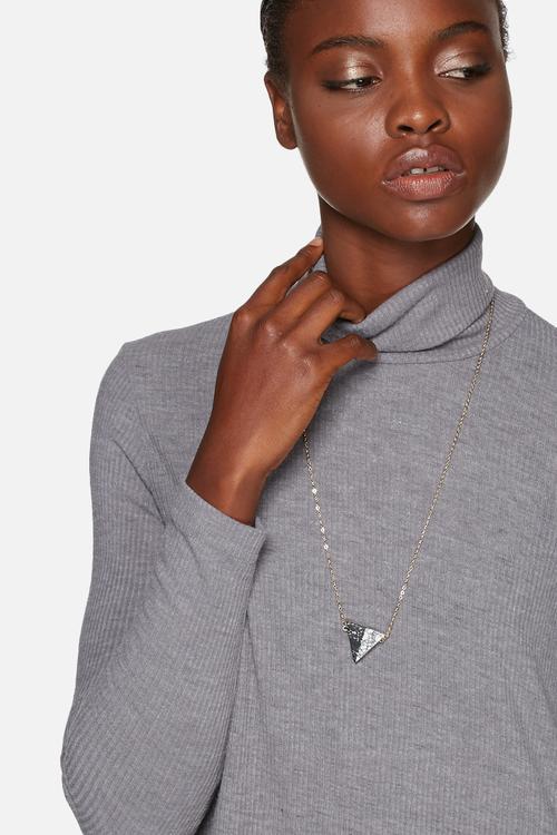 Triangle necklace