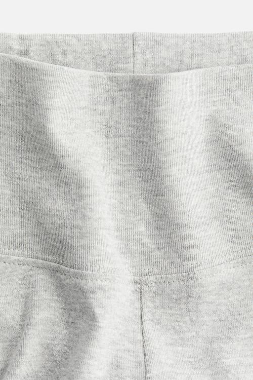 Flared leggings - light grey marl