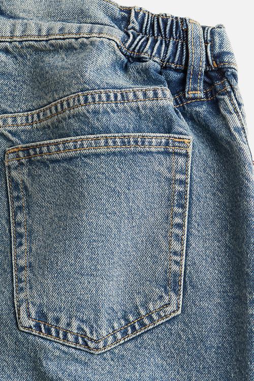 Mama before & after denim skirt - denim blue