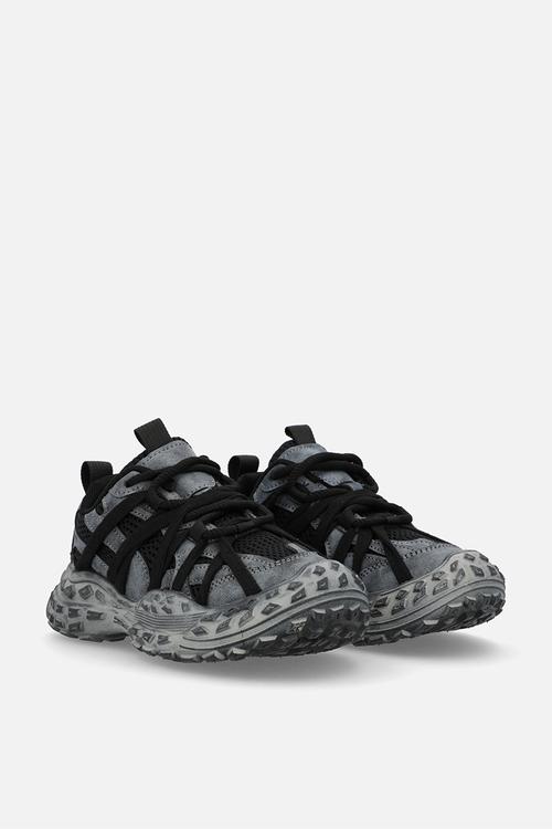 Lace up sneakers - blue & black