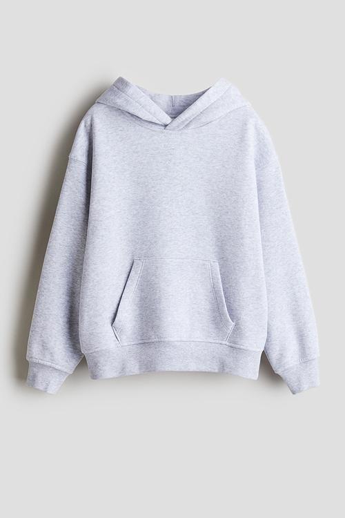 Hoodie - light grey marl