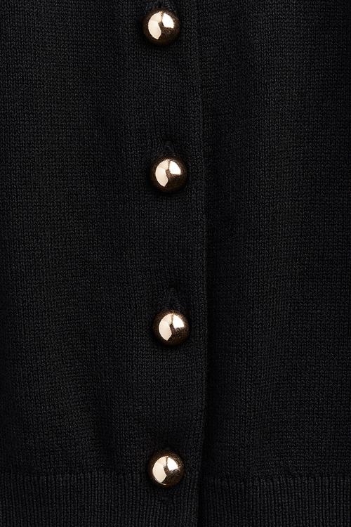 Knitted cardigan - black
