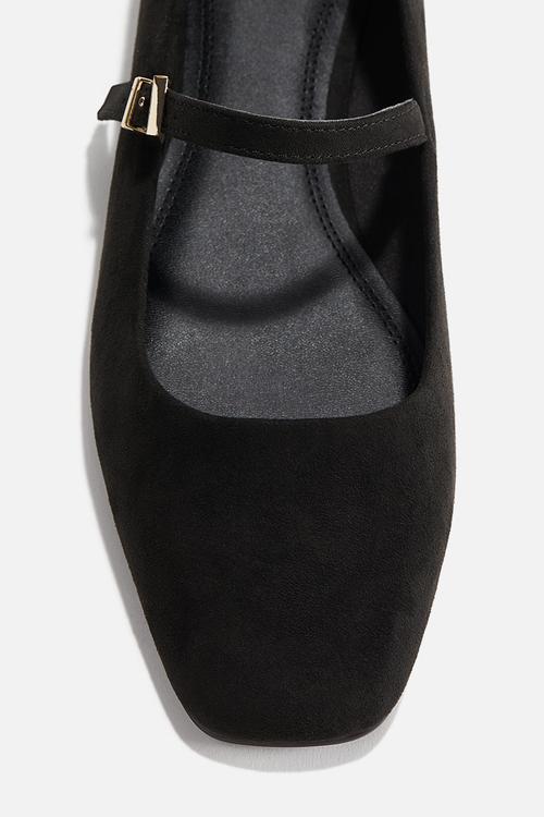 Mary jane ballet pumps - black