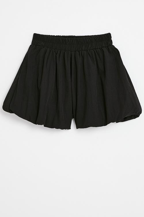 Bubble short - black