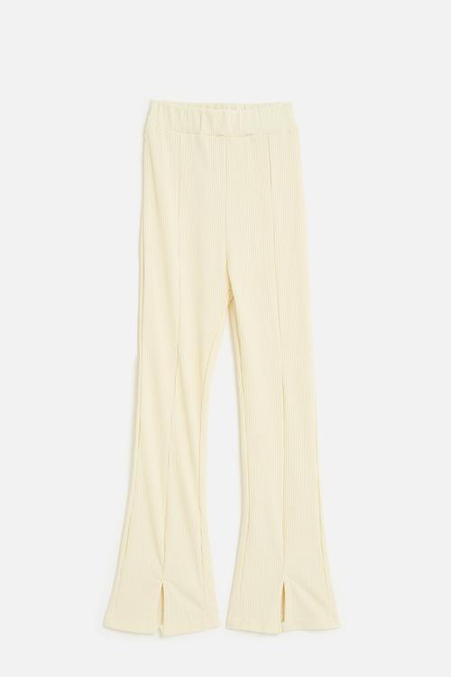 Wide leg lounge pants - off white