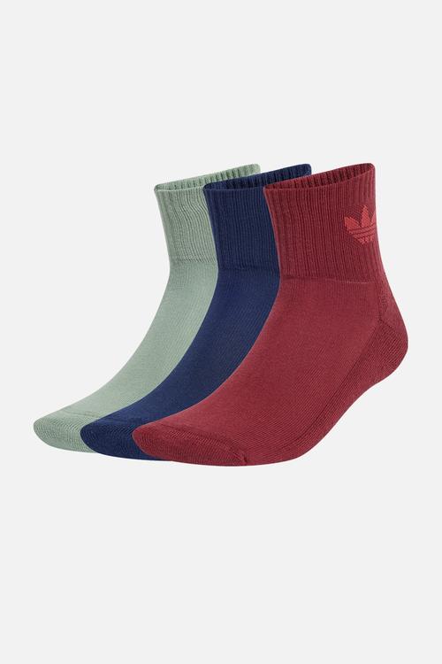 Mid Crew Socks 3 Pairs - multi