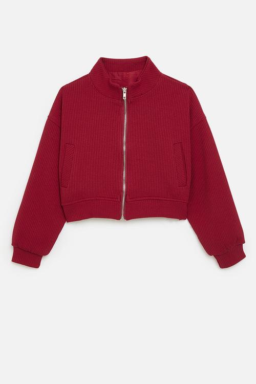 Bomber jacket-red