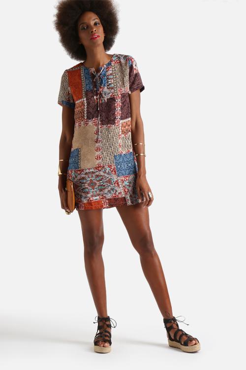 Patchwork Dress