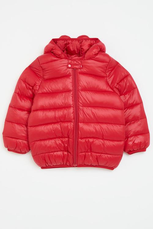 Puffer jacket - red