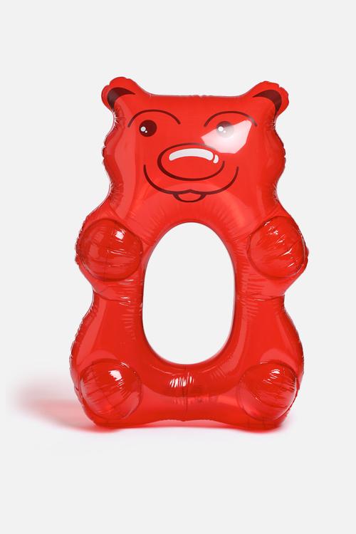 Giant gummy bear pool float