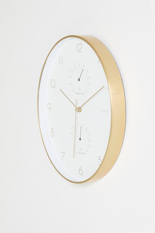 Multi wall clock - white