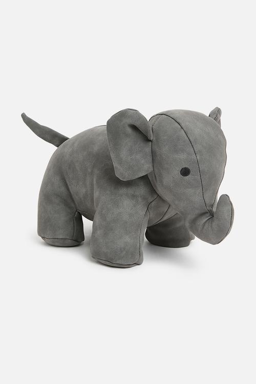 Plush ellie doorstop - charcoal