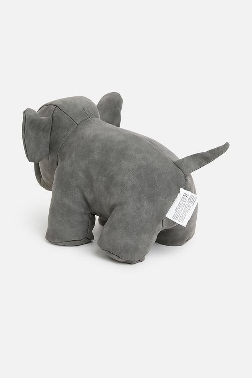 Plush ellie doorstop - charcoal