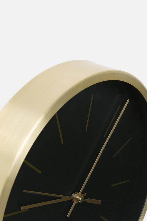 Timless wall clock - black