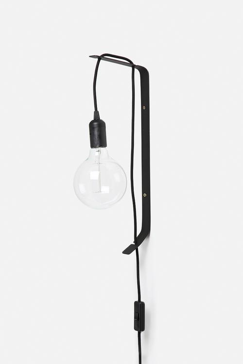 Wall mounted flexi lamp