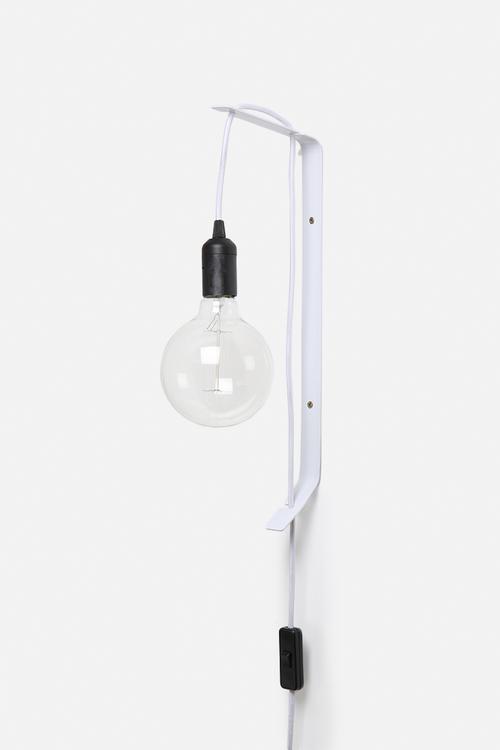 Wall mounted flexi lamp