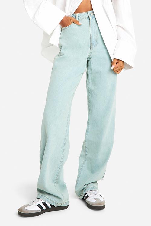 Basics Boyfriend Jeans - Bleach Wash